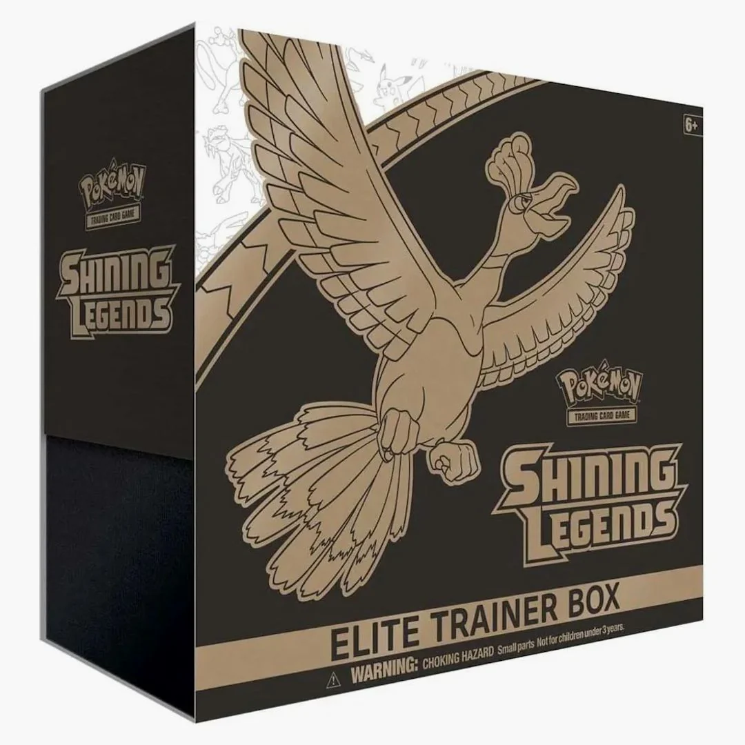 2017 Pokemon Tcg Shining Legends Elite Trainer Box