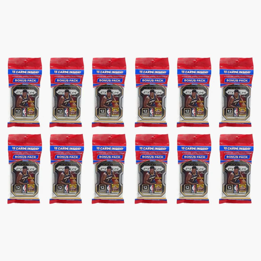 2020-21 Panini Prizm Basketball Cello Pack 12x Lot