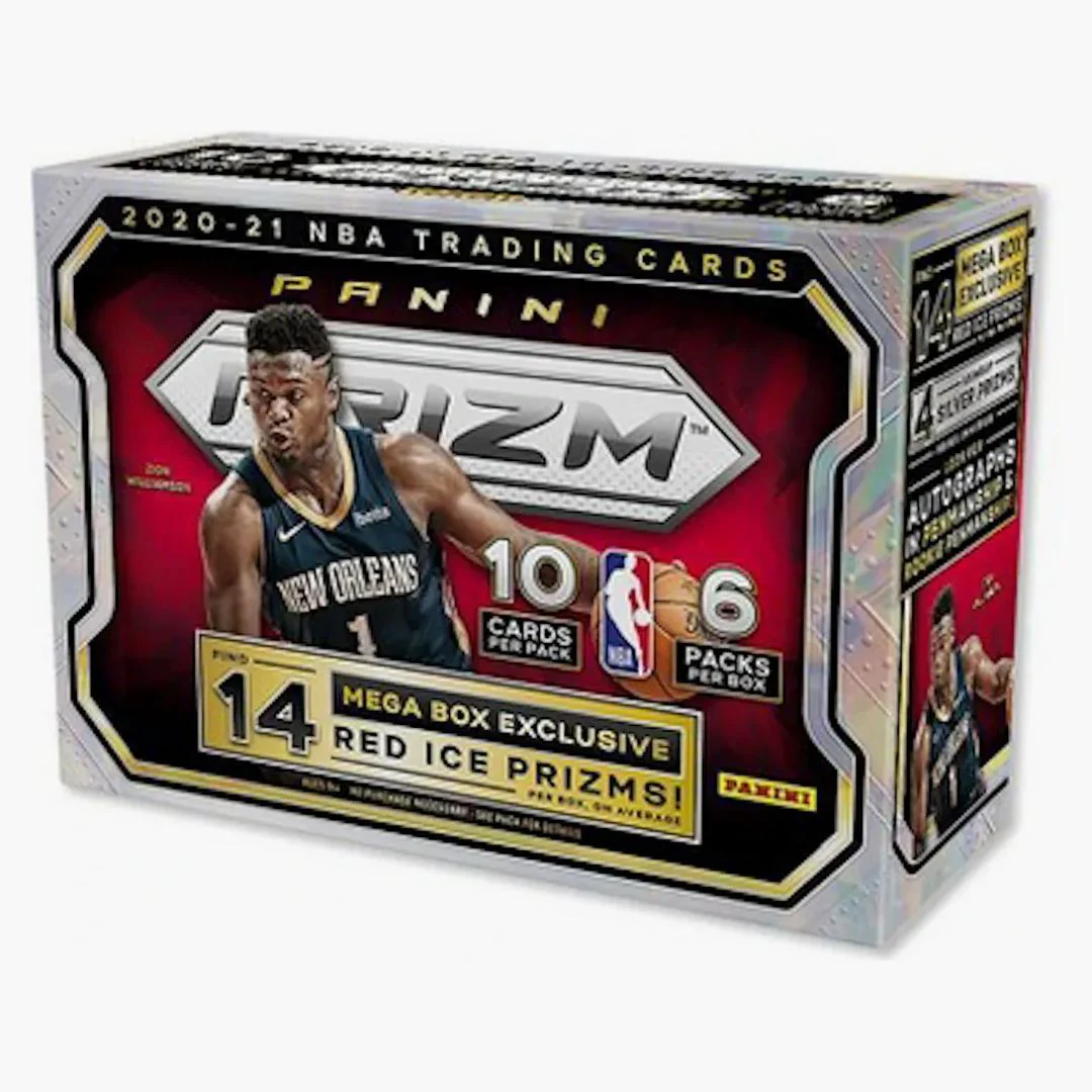 2020-21 Panini Prizm Basketball Mega Box (red Ice Prizms) (red Or Blue Box) - Image 2