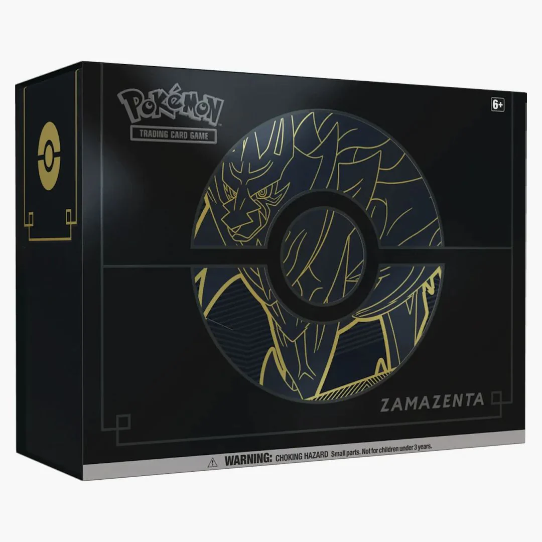 2020 Pokemon Tcg Sword & Shield Elite Trainer Box Plus Zamazenta