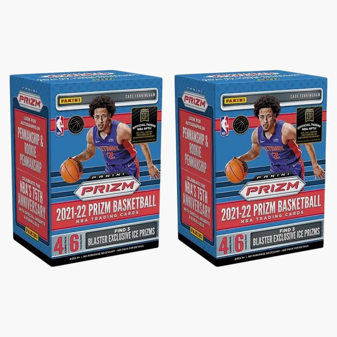 2021-22 Panini Prizm Basketball Blaster Box (ice Prizms) 2x Lot - Image 2