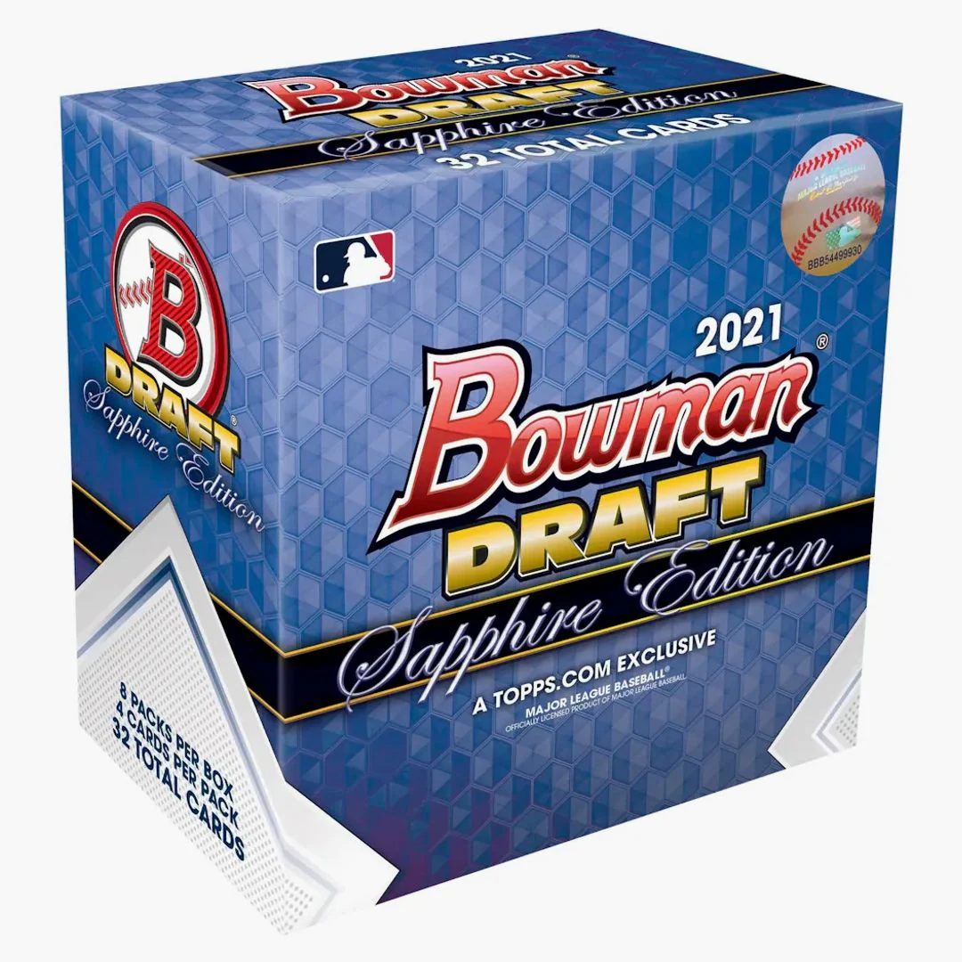 2021 Bowman Draft Sapphire Edition Baseball Hobby Box