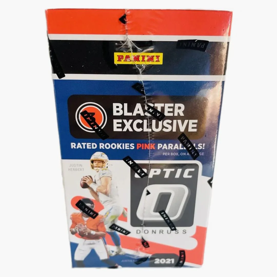 2021 Panini Donruss Optic Football Blaster Box (pink Parallels) 4x Lot - Image 2