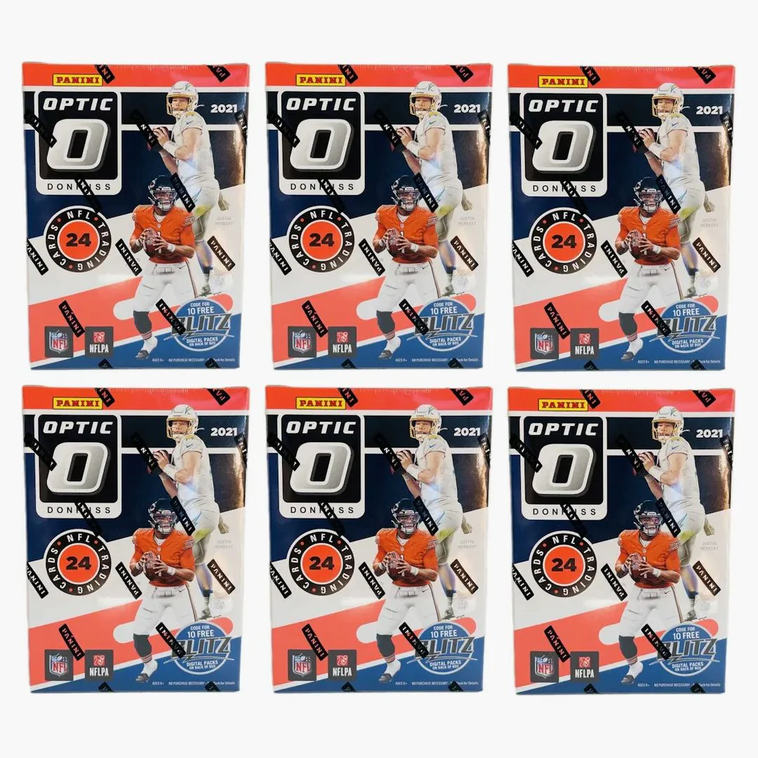 2021 Panini Donruss Optic Football Blaster Box (pink Parallels) 6x Lot