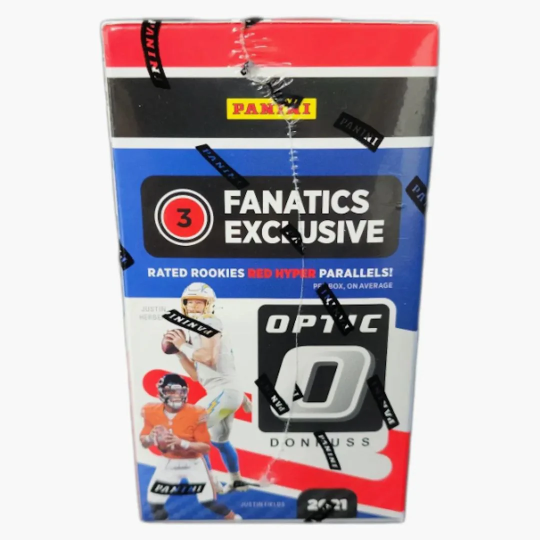 2021 Panini Donruss Optic Football Fanatics Exclusive Blaster Box (red Hyper Parallels) 2x Lot - Image 2