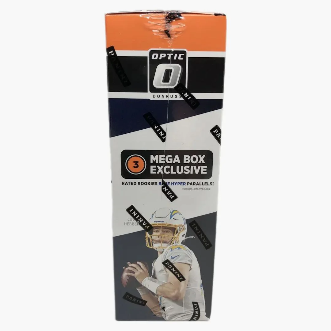 2021 Panini Donruss Optic Football Mega Box (blue Hyper Parallels) 4x Lot - Image 2