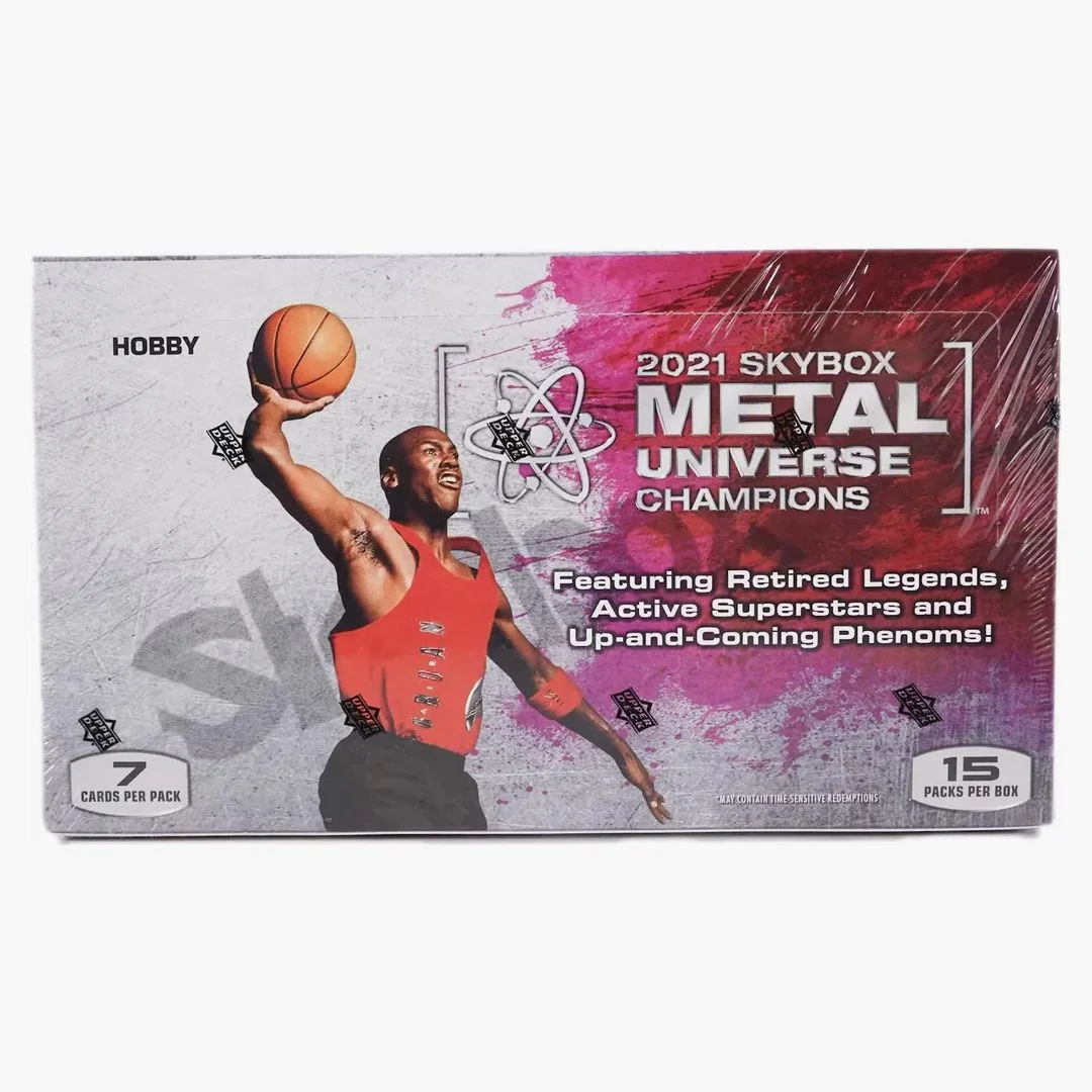 2021 Upper Deck Skybox Metal Universe Champions Hobby Box