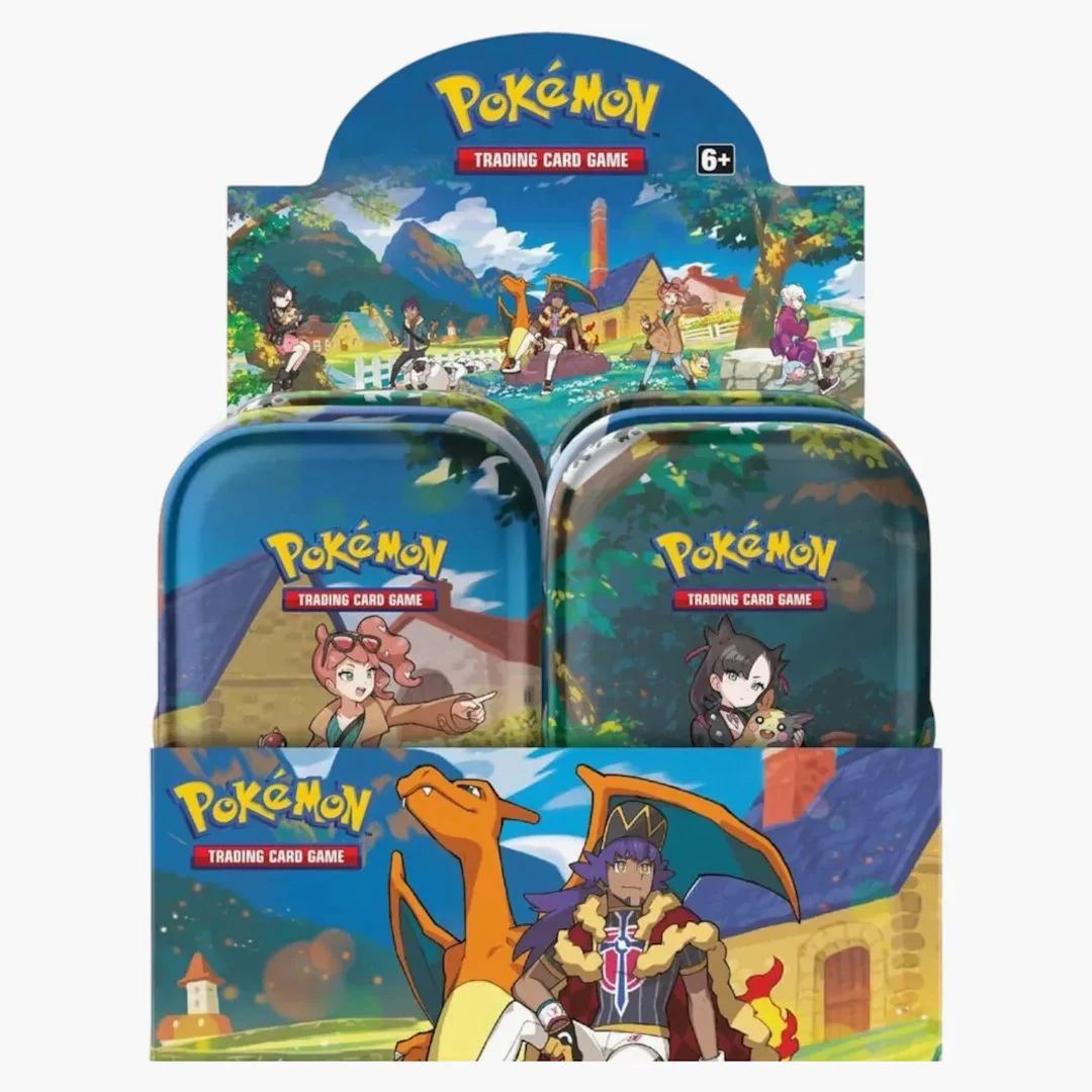 2023 Pokémon Sword & Shield Crown Zenith 10 Tin Mini Display
