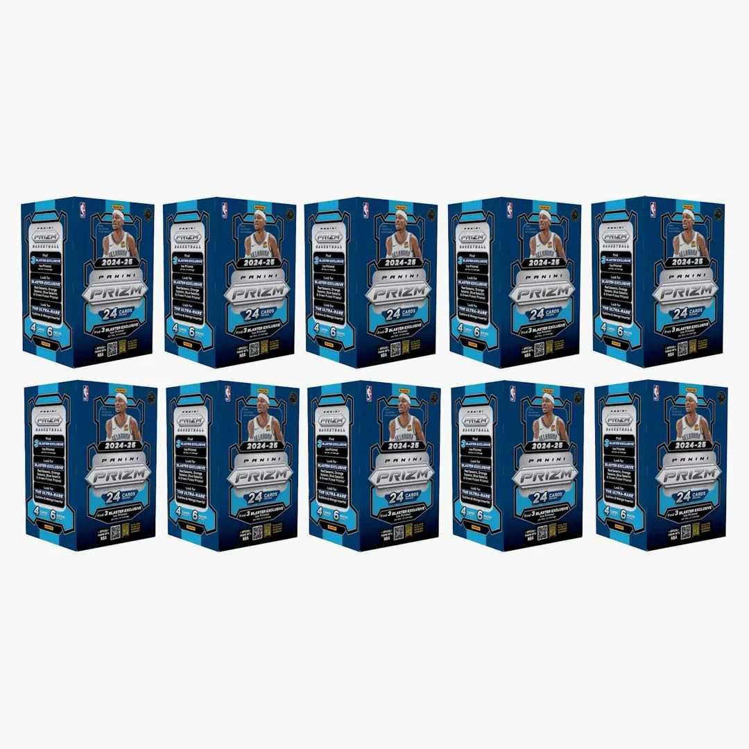 2024-25 Panini Prizm Basketball Nba Blaster Box 10x Lot