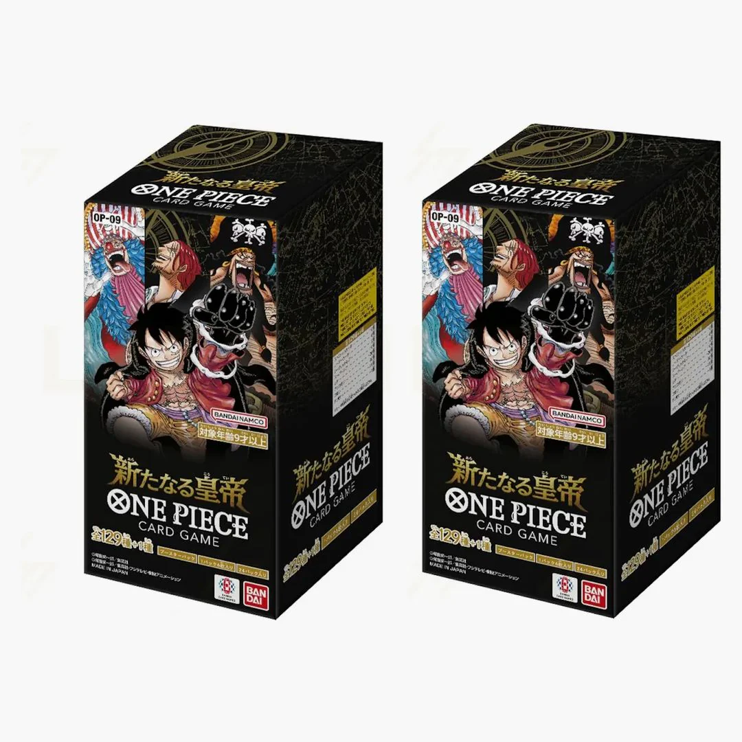 2024 Bandai One Piece The New Emperor Booster Box (op-09 Japanese) 2x Lot