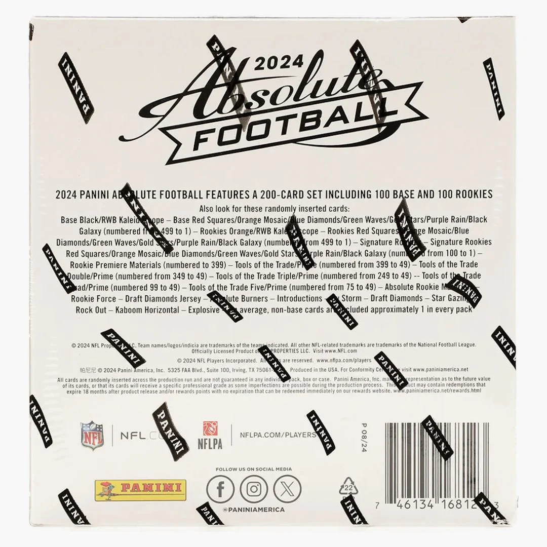 2024 Panini Absolute Football Mega Box - Image 2