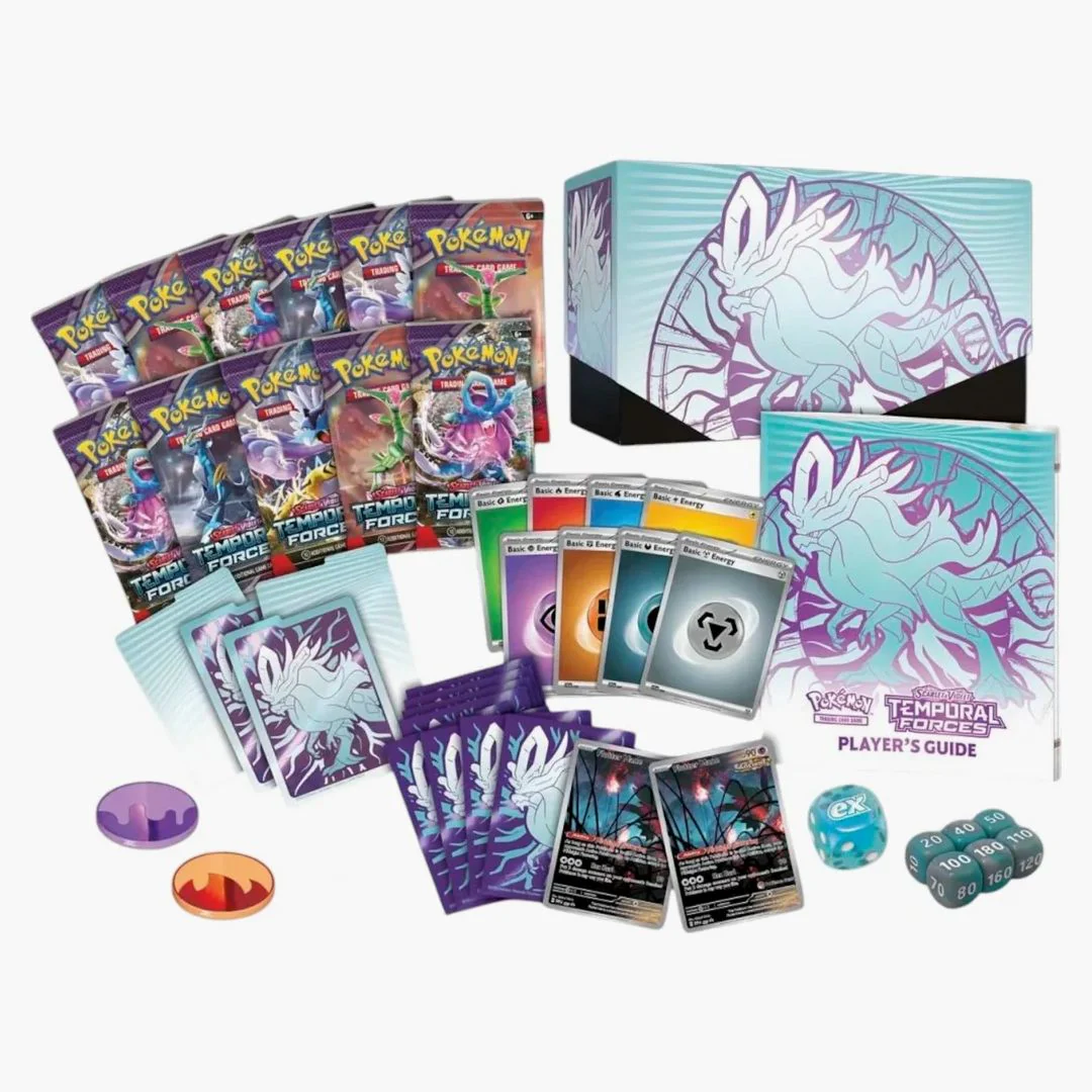 2024 Pokémon Scarlet & Violet Temporal Forces (walking Wake) Pokemon Center Elite Trainer Box