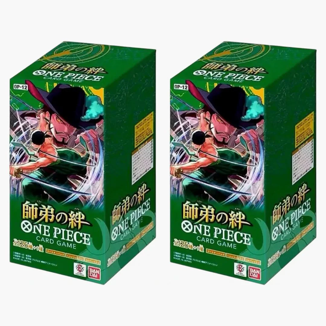 2025 Bandai One Piece Legacy Of The Master Booster Box 2x Lot (op-12) (japanese)