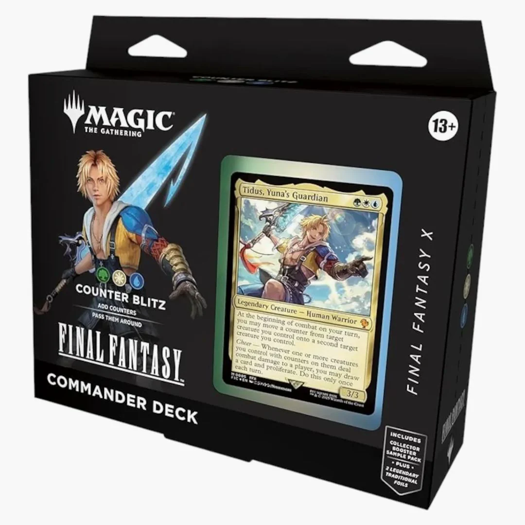 2025 Magic: The Gathering Final Fantasy Commander Deck Counter Blitz