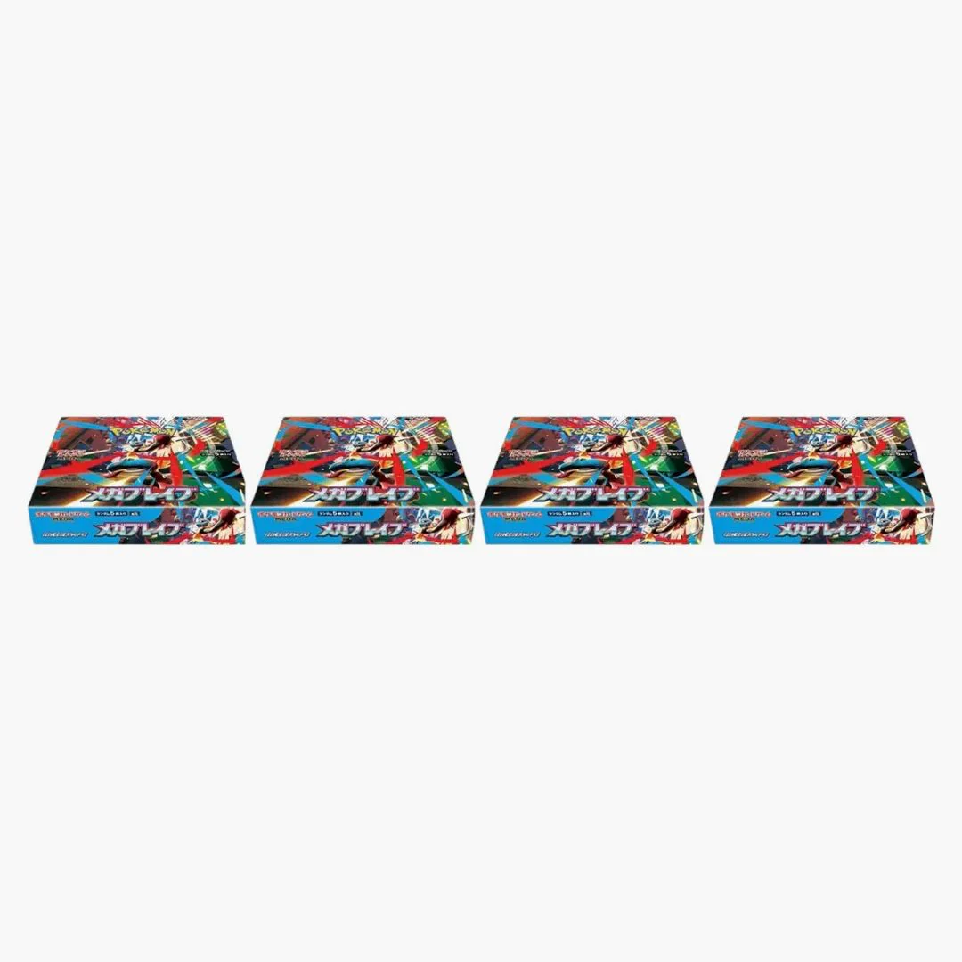 2025 Pokémon Mega Evolution Mega Brave Booster Box 4x Lot