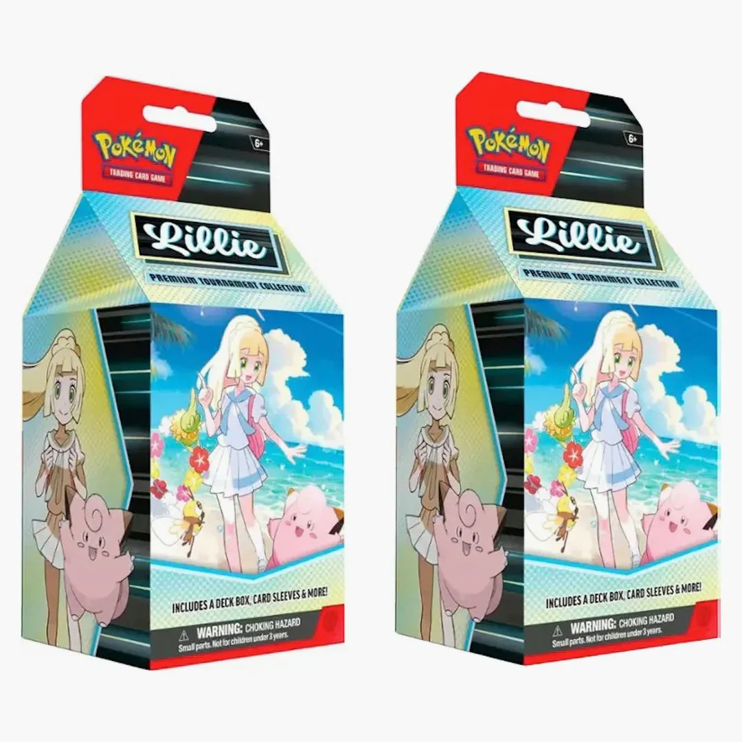 2025 Pokémon Scarlet & Violet Journey Together Lillie Premium Tournament Collection 2x Lot