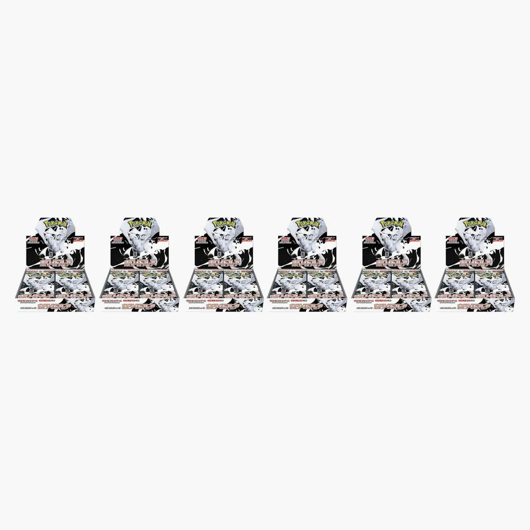 2025 Pokémon Scarlet & Violet White Flare Booster Box 6x Lot (japanese)