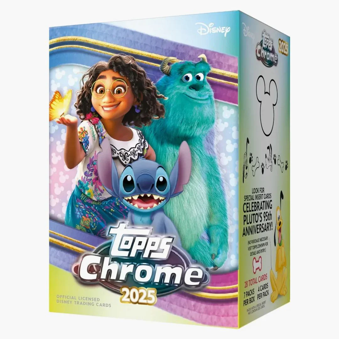 2025 Topps Chrome Disney Value Box