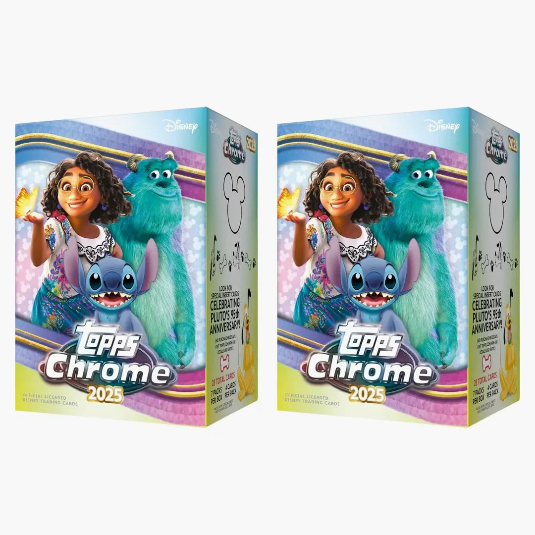 2025 Topps Chrome Disney Value Box 2x Lot