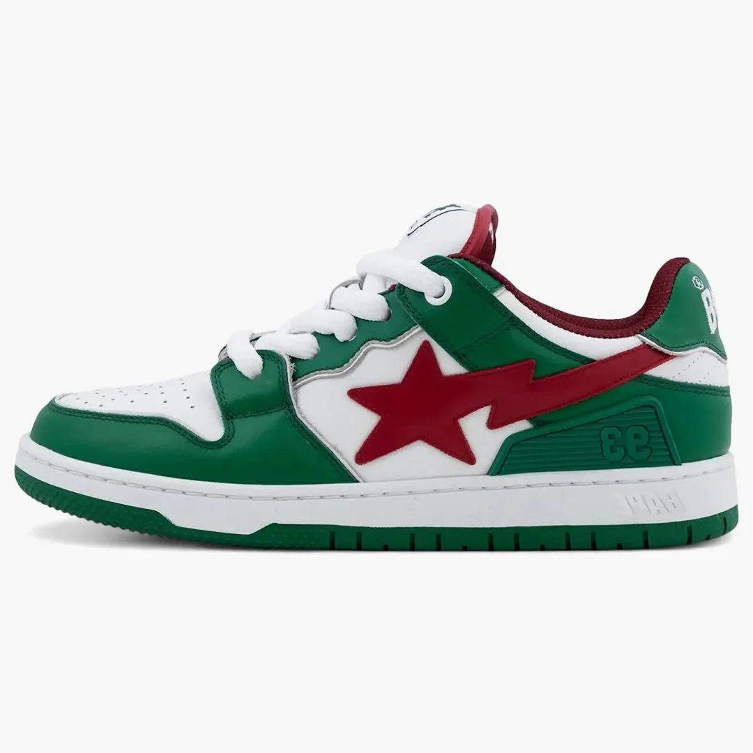 A Bathing Ape Sk8 Sta Bold #1 Green