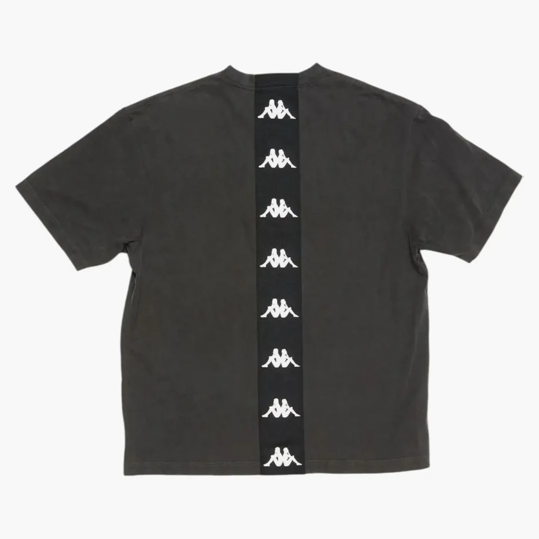 Acne Studios X Kappa Short Sleeve Logo T-shirt Black - Image 2