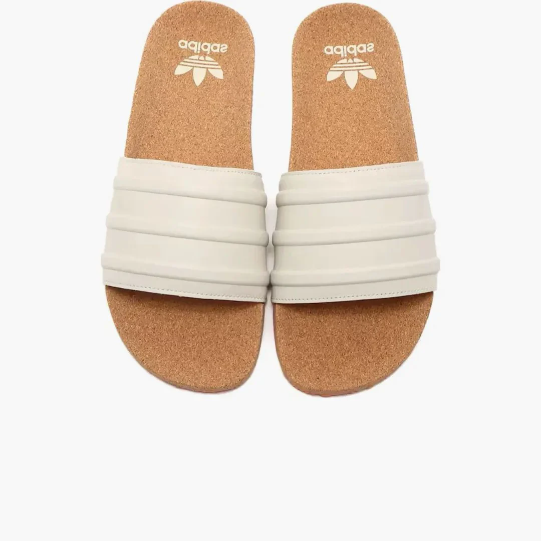Adidas Adilette Premium Beige Cork - Image 3