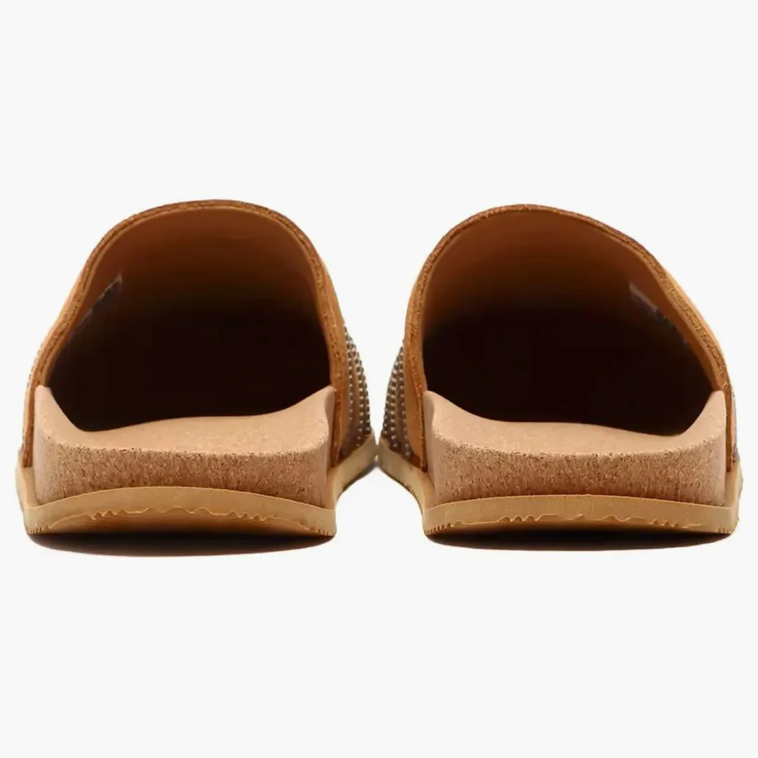 Adidas Adimule Lea Slides Brown - Image 4