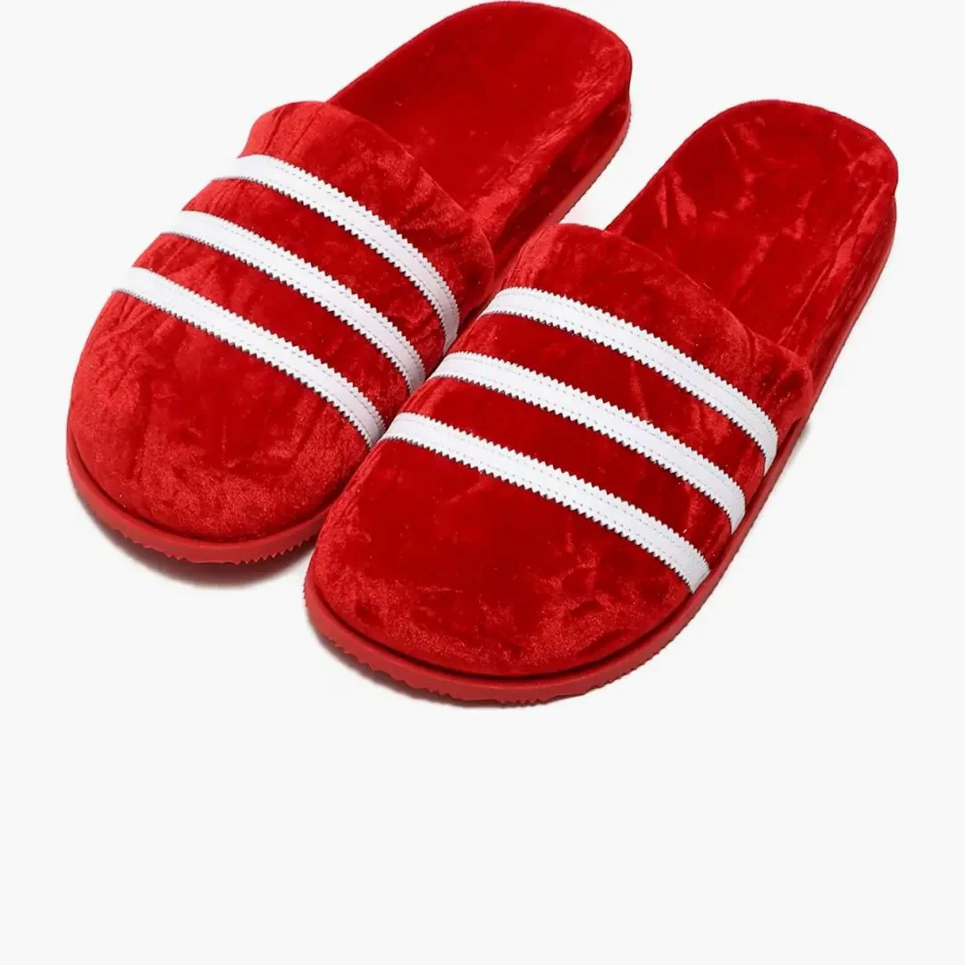 Adidas Adimule Slides Red White - Image 2