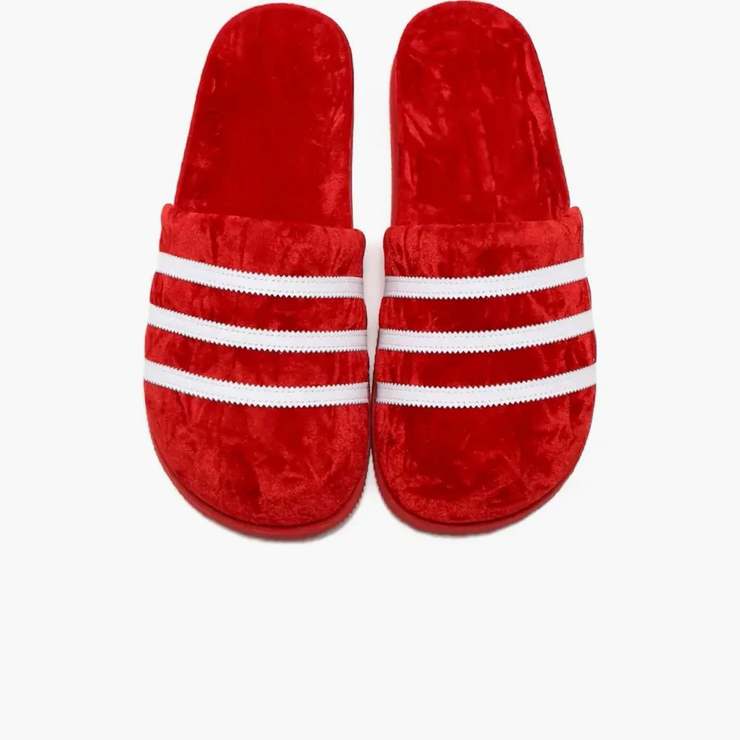 Adidas Adimule Slides Red White - Image 4