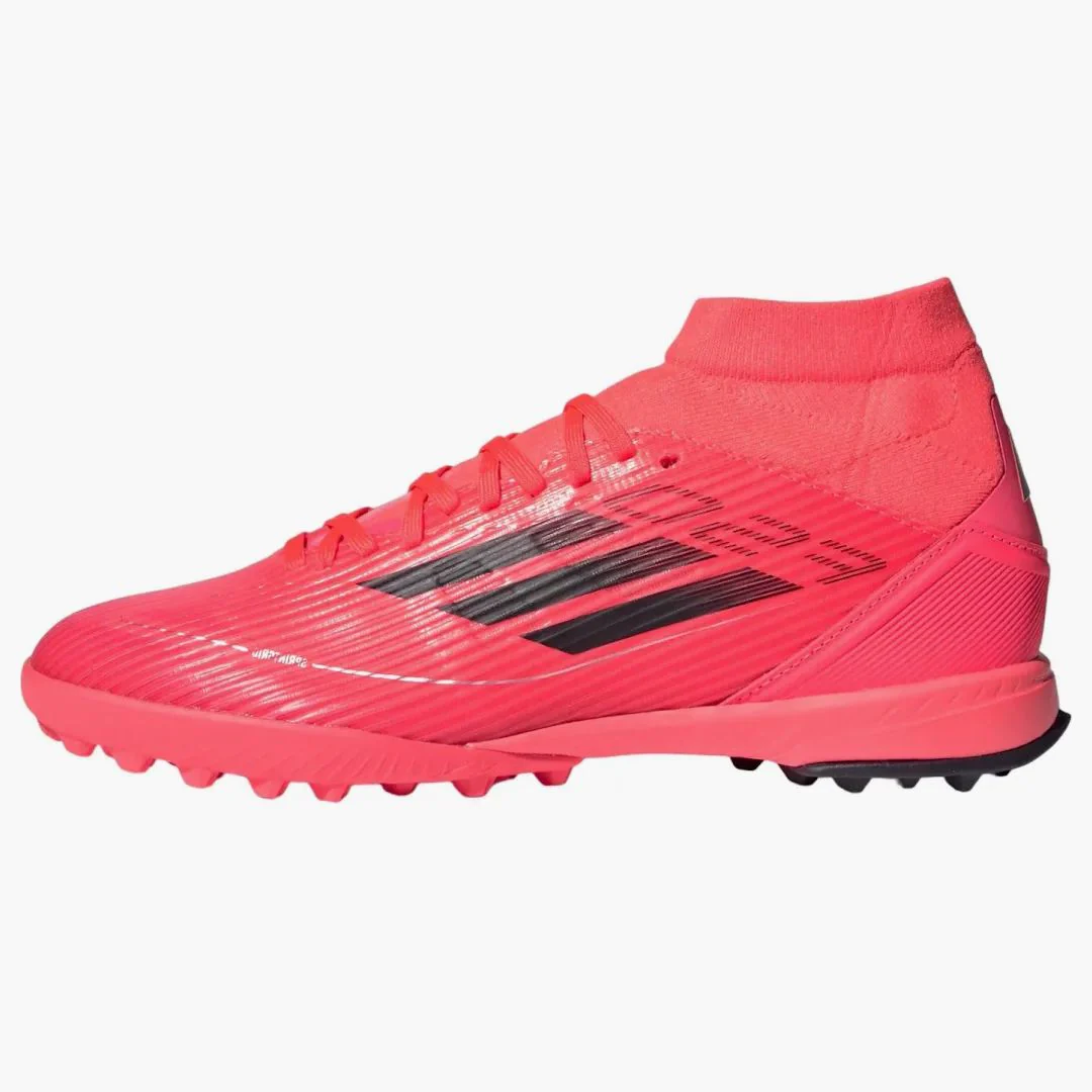 Adidas F50 League Turf Turbo Aurora Black Platinum Metallic (women's)