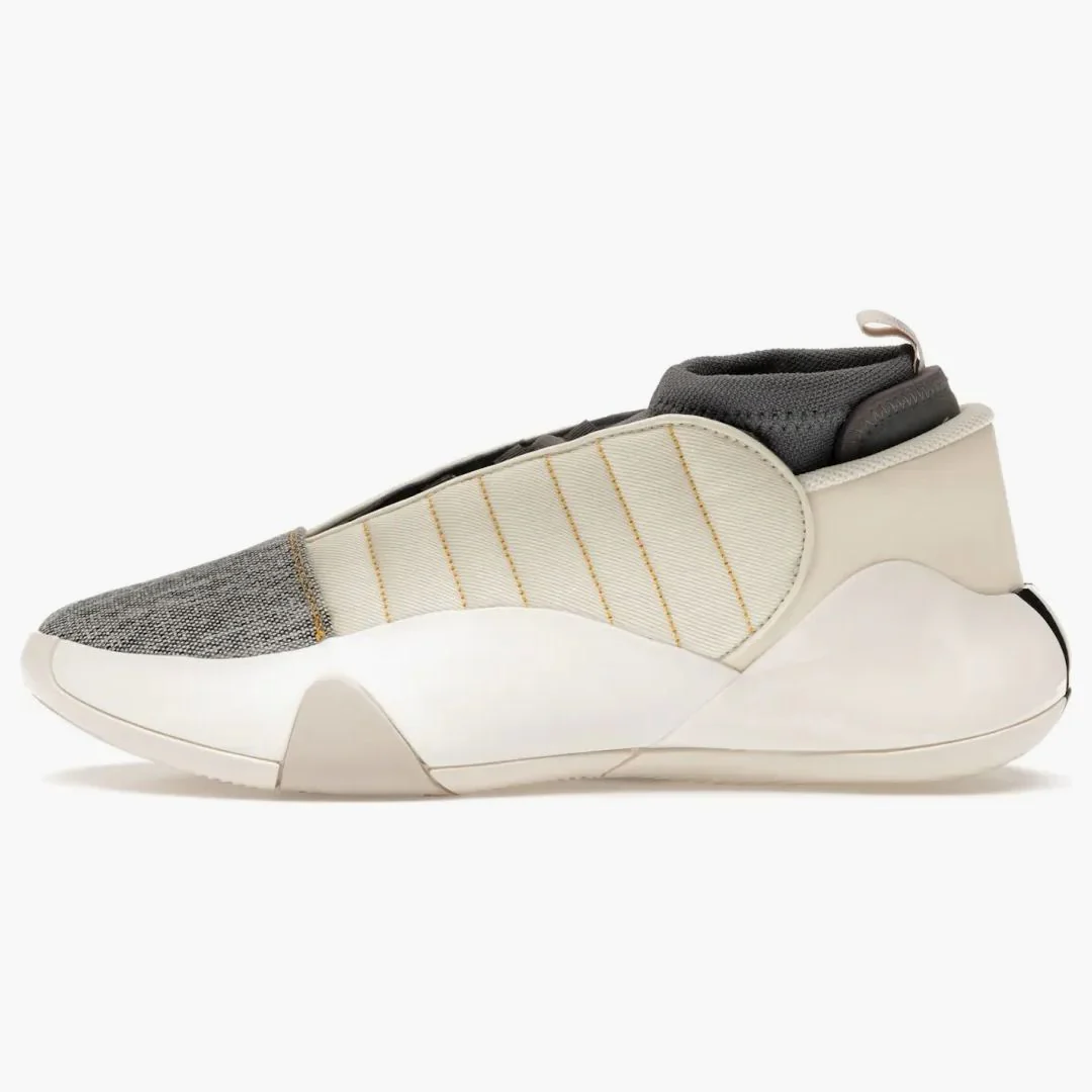 Adidas Harden Vol. 7 Cream White Carbon Grey Denim