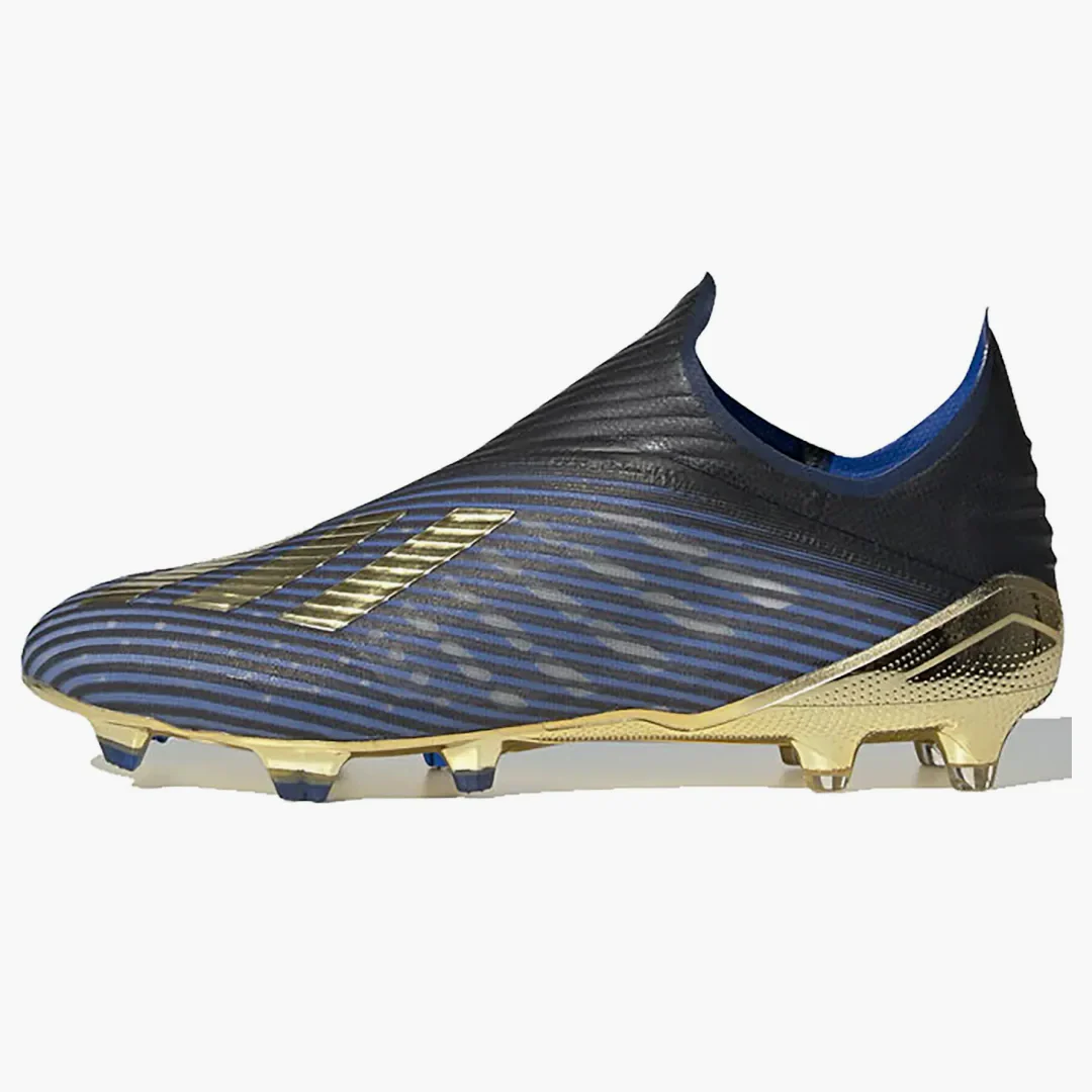Adidas X 19+ Fg Black Gold Blue