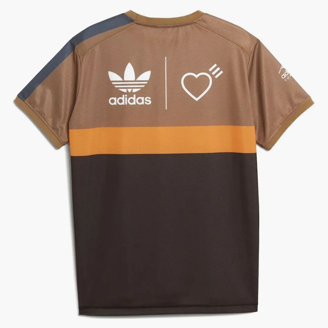 Adidas X Human Made Graphic Tee Brown