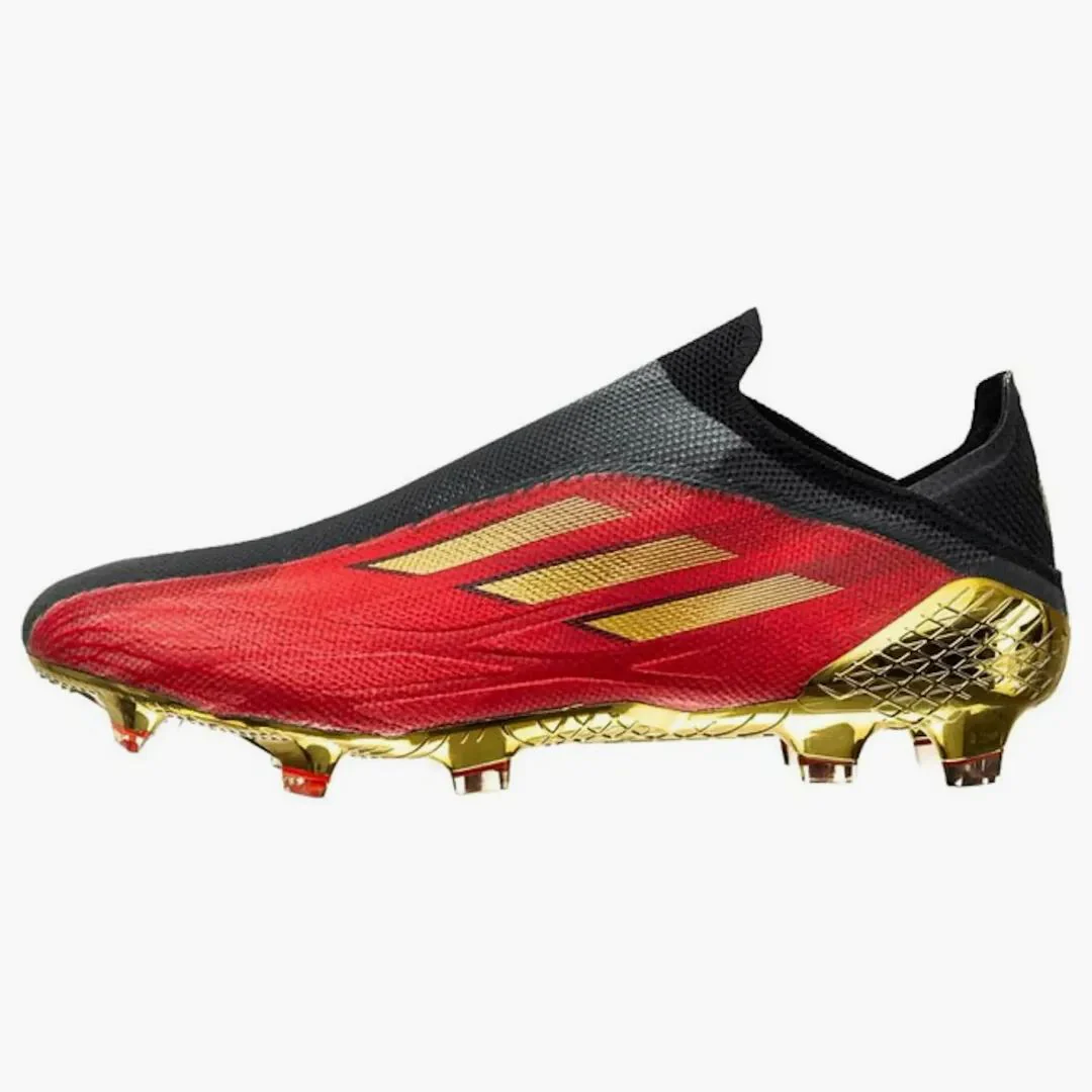 Adidas X Speedflow+ Fg Vivid Red Gold Metallic