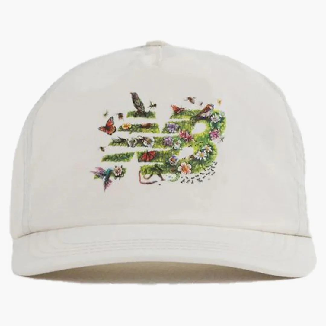 Aime Leon Dore X New Balance Life In The Balance Graphic Hat Off-white - Image 2