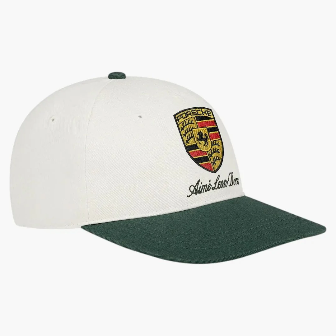 Aime Leon Dore X Porsche Colorblock Logo Hat Cream - Image 2