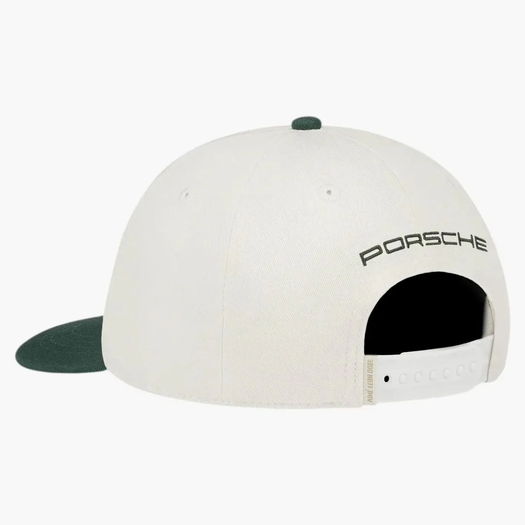 Aime Leon Dore X Porsche Colorblock Logo Hat Cream - Image 3