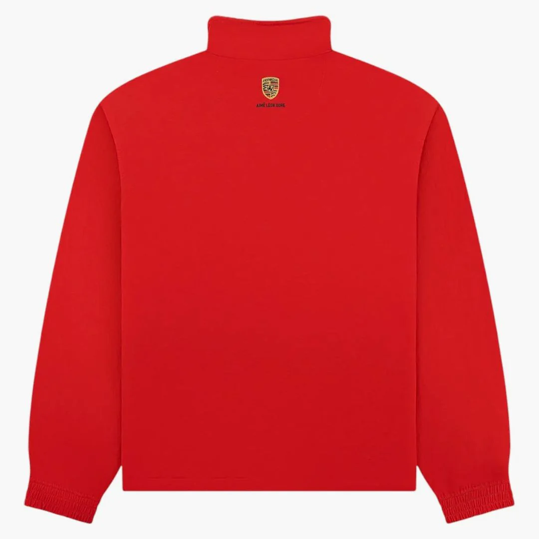 Aime Leon Dore X Porsche Nylon Track Jacket Red - Image 2