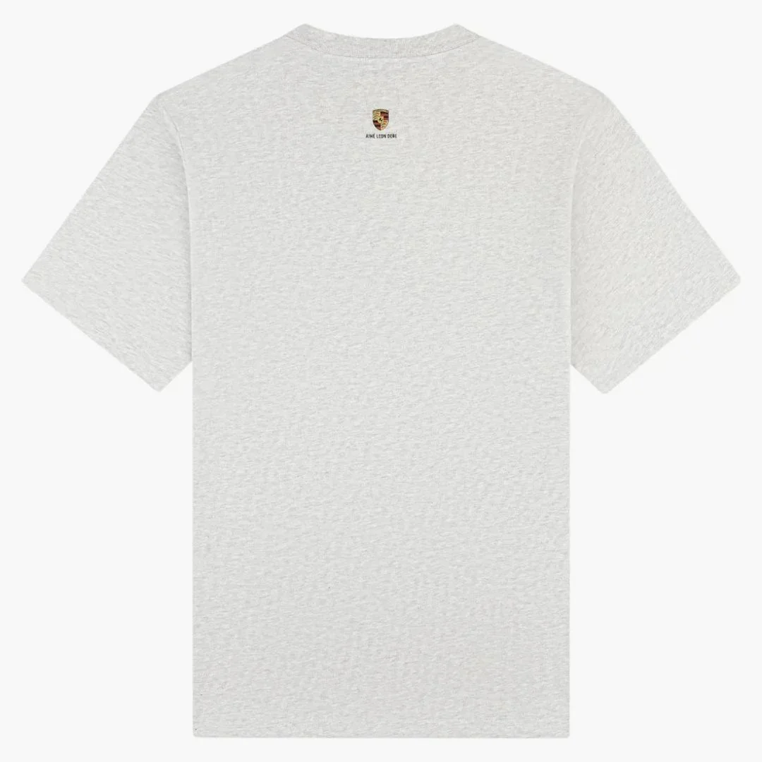 Aime Leon Dore X Porsche Racing Tee Grey - Image 2