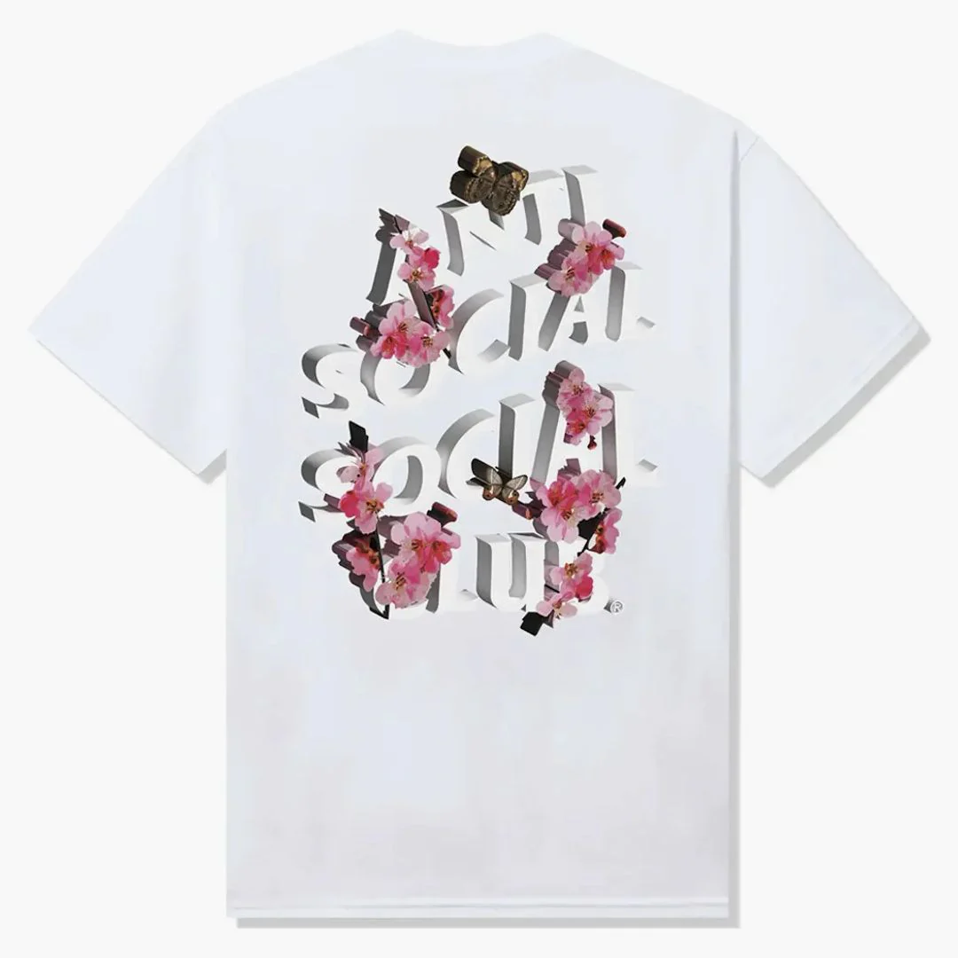 Anti Social Social Club 4k Kkoch Tee White