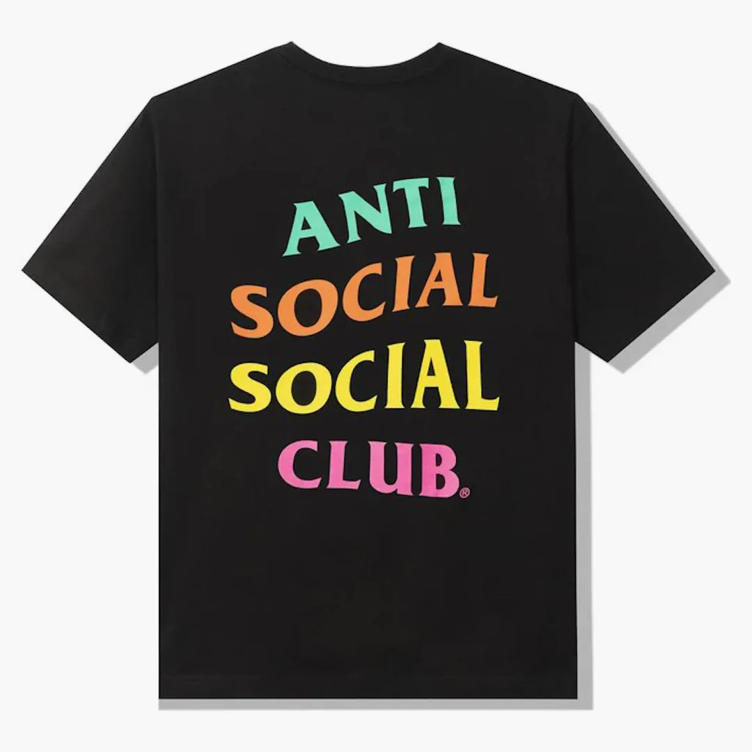 Anti Social Social Club All Talk Tee Black - Image 2