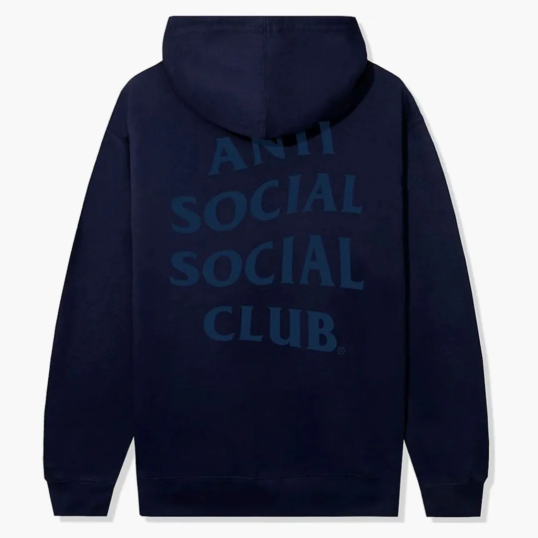 Anti Social Social Club Analogous Hoodie Navy