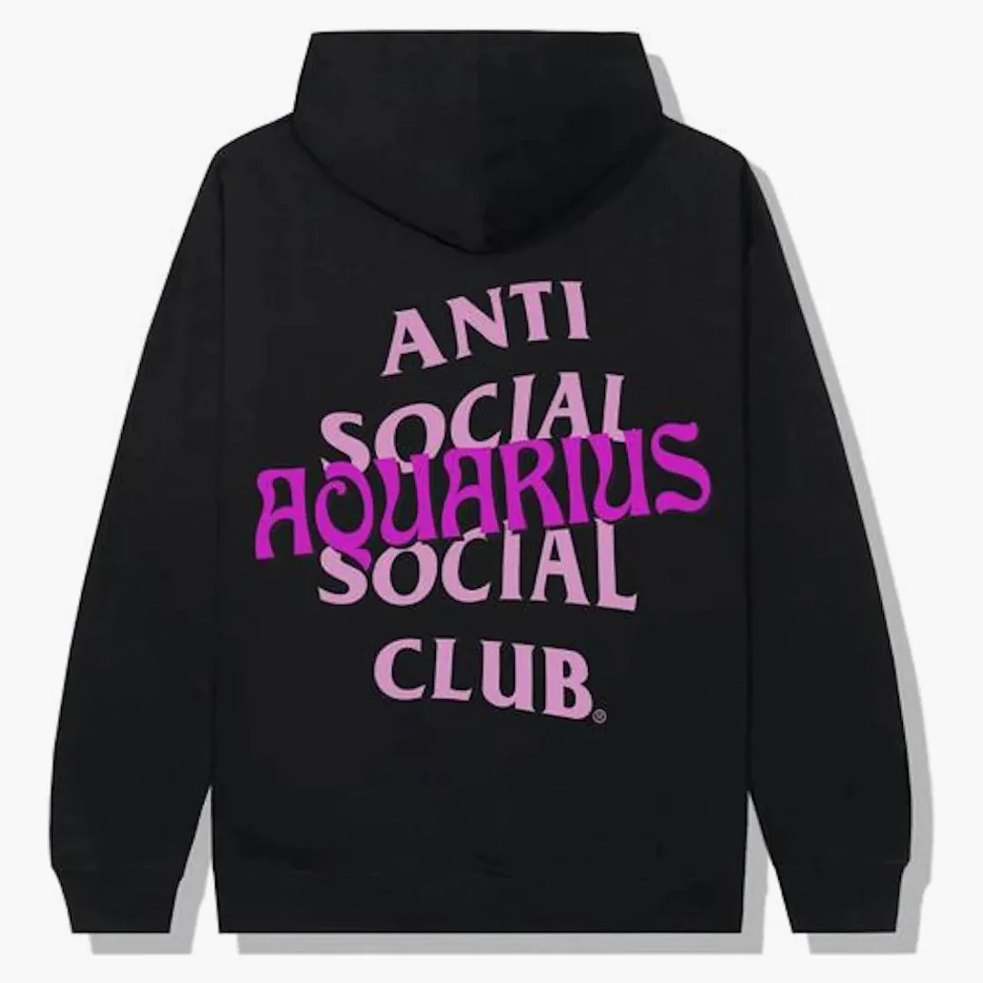 Anti Social Social Club Aquarius Hoodie Black