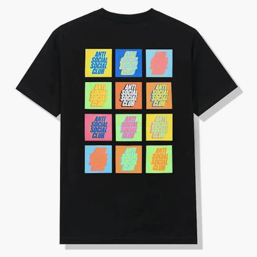 Anti Social Social Club Art Girl Tee Black