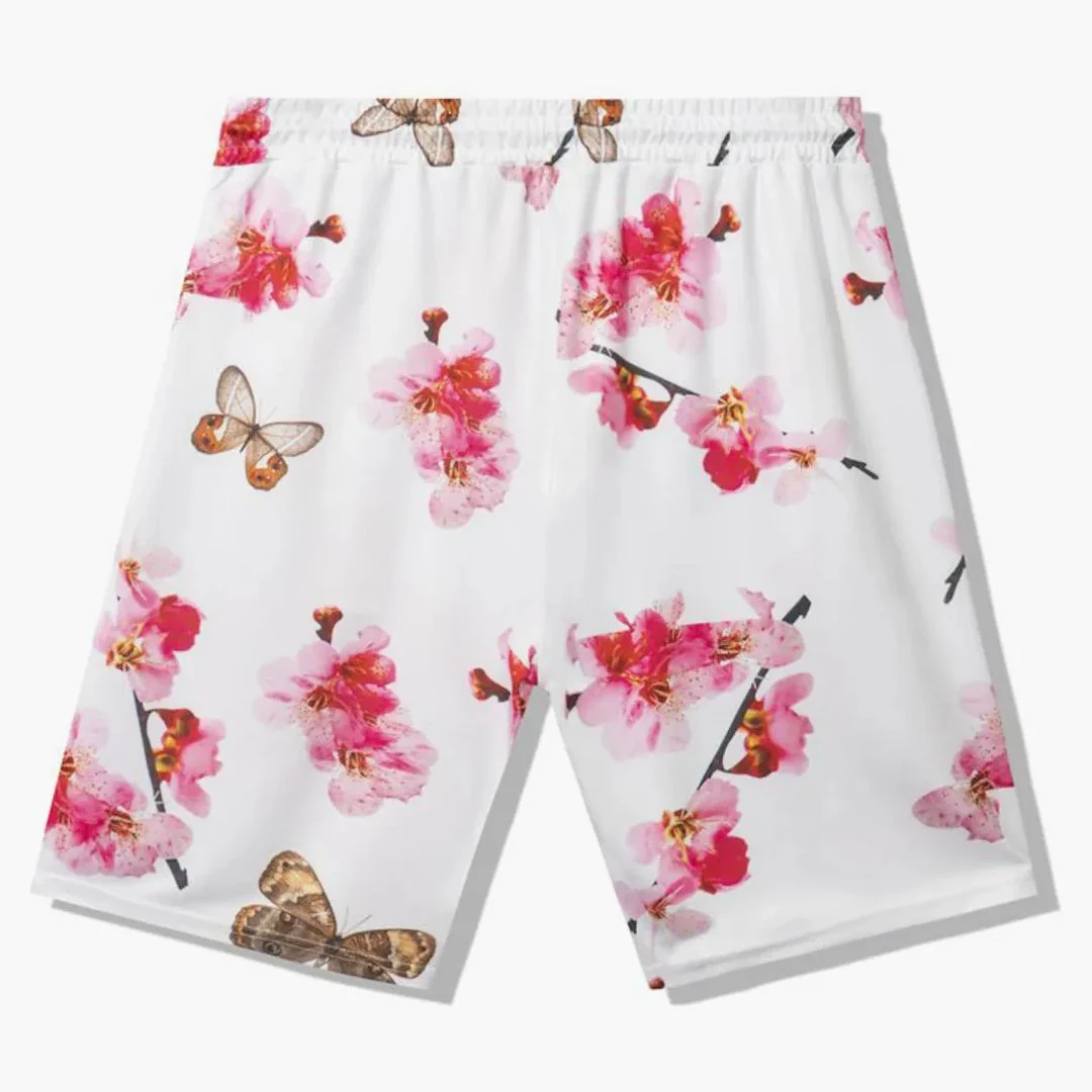 Anti Social Social Club Be My Butterfly Mesh Shorts White - Image 2