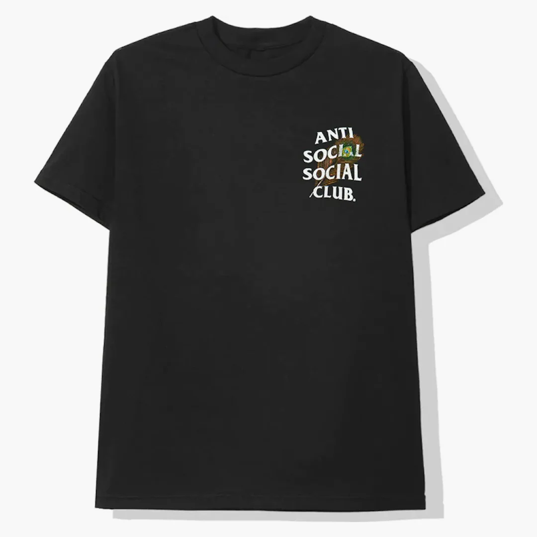 Anti Social Social Club Birdbath Tee Black