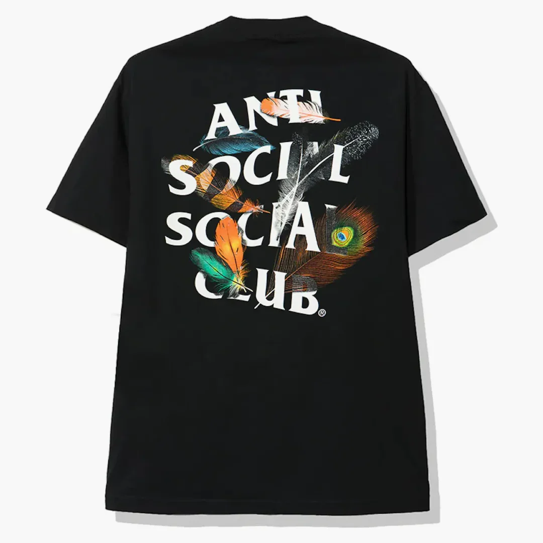 Anti Social Social Club Birdbath Tee Black - Image 2