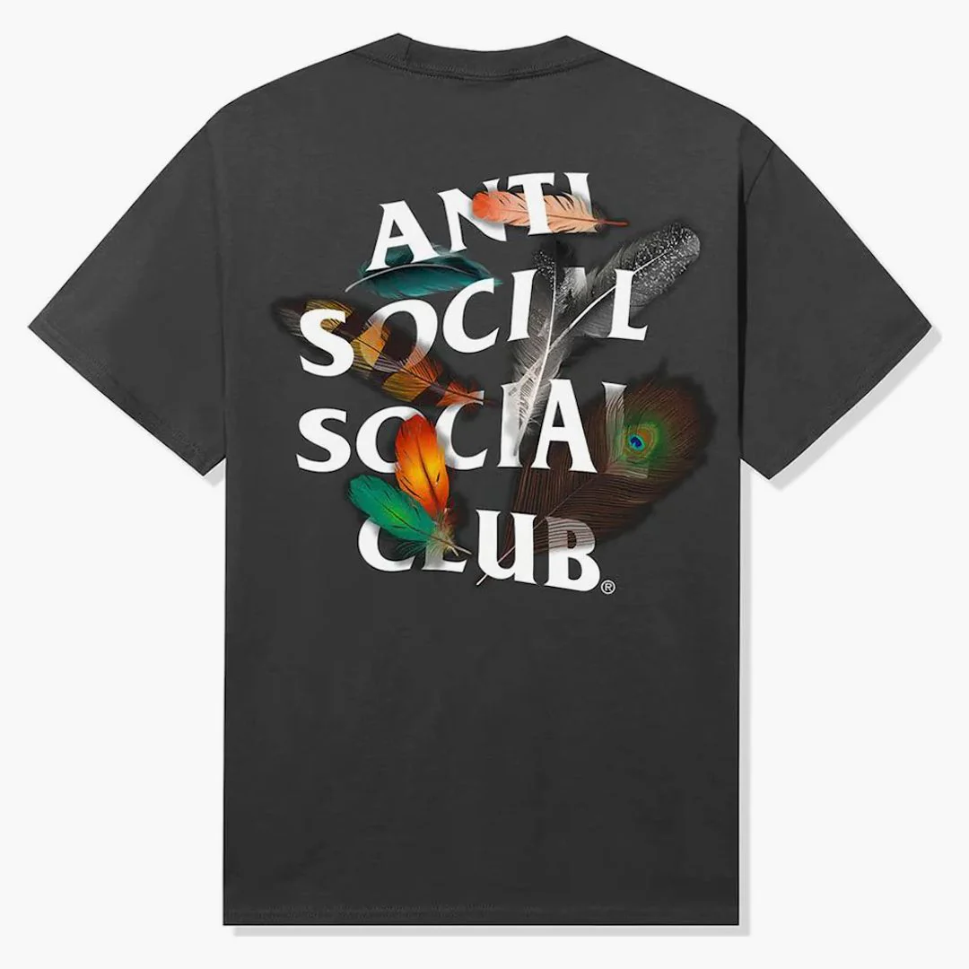 Anti Social Social Club Birdbath Tee Grey