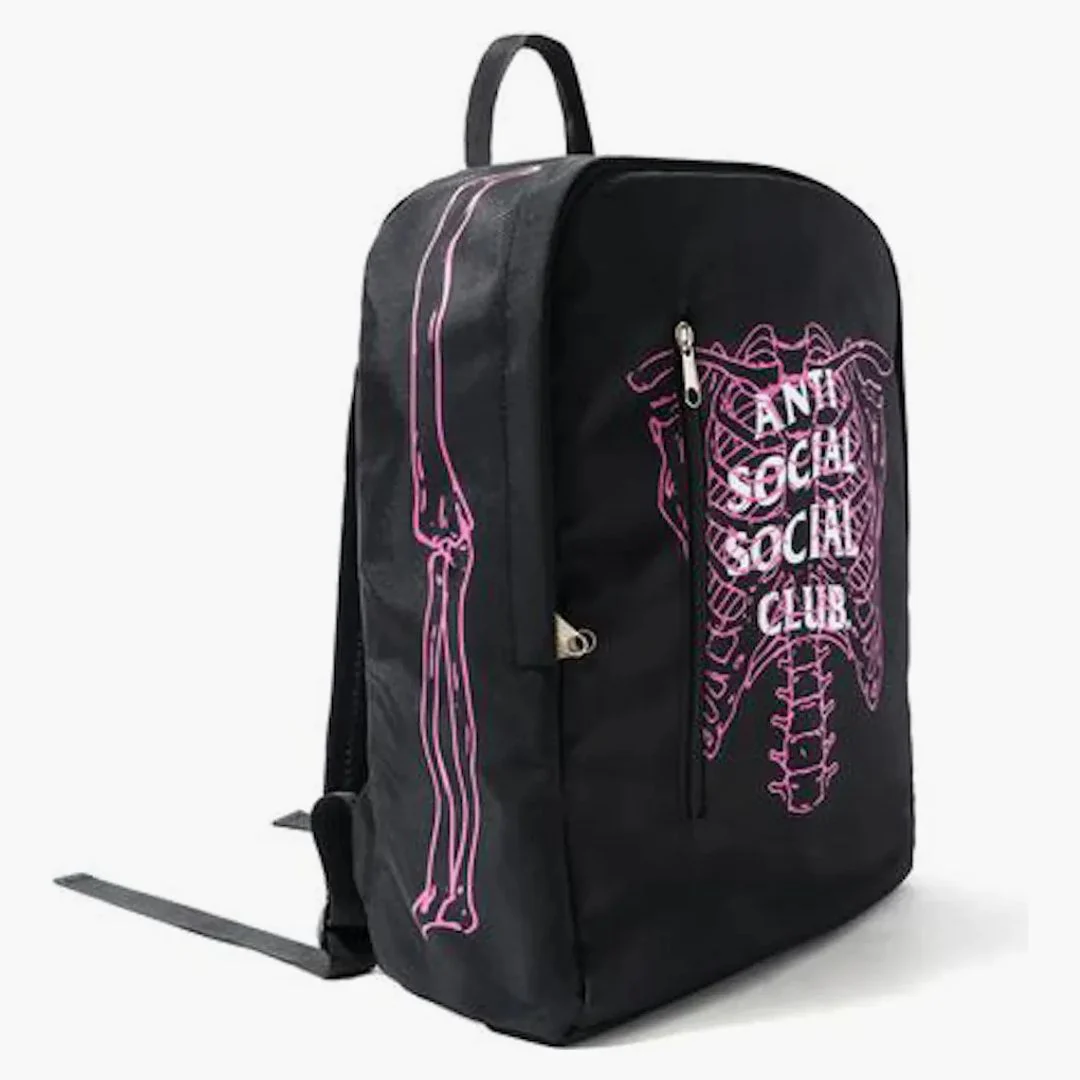 Anti Social Social Club Broken Backpack Black - Image 2