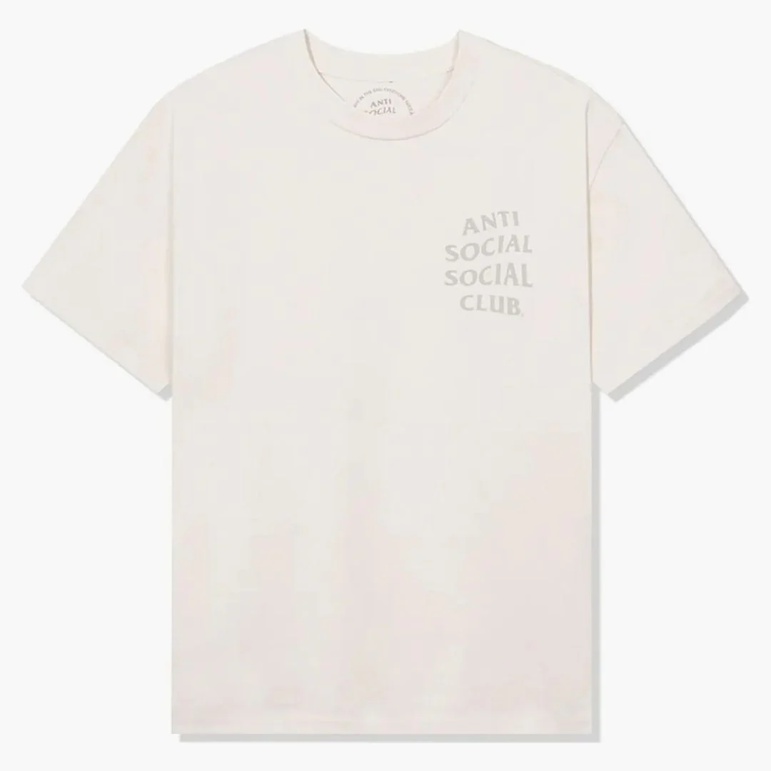 Anti Social Social Club Cancelled Again Tonal Tee Cream